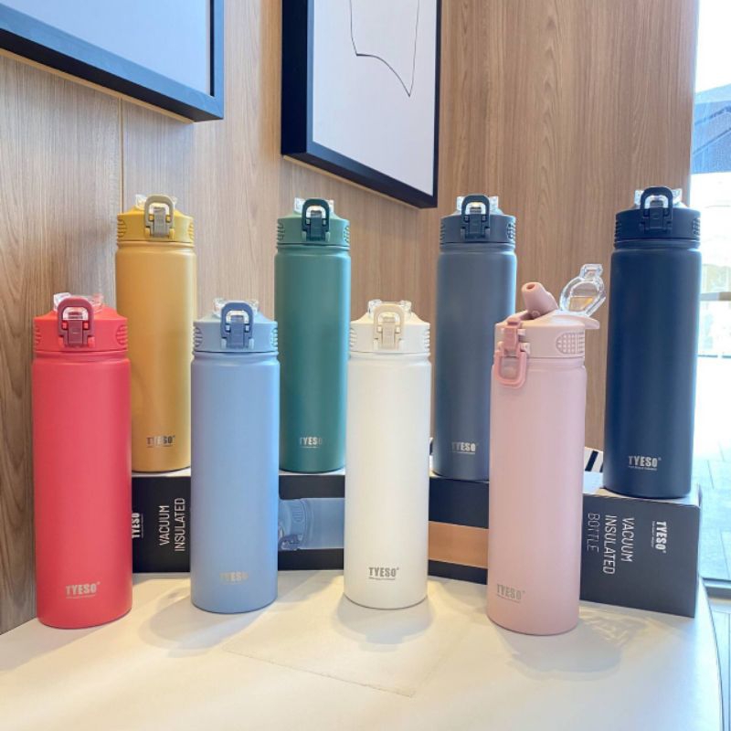 MAHGO TYESO 100% ORIGINAL BOTOL TUMBLER TYESO COLORFULL TYESO RAINBOW TYESO SPORTY TYESO THERMOS 600