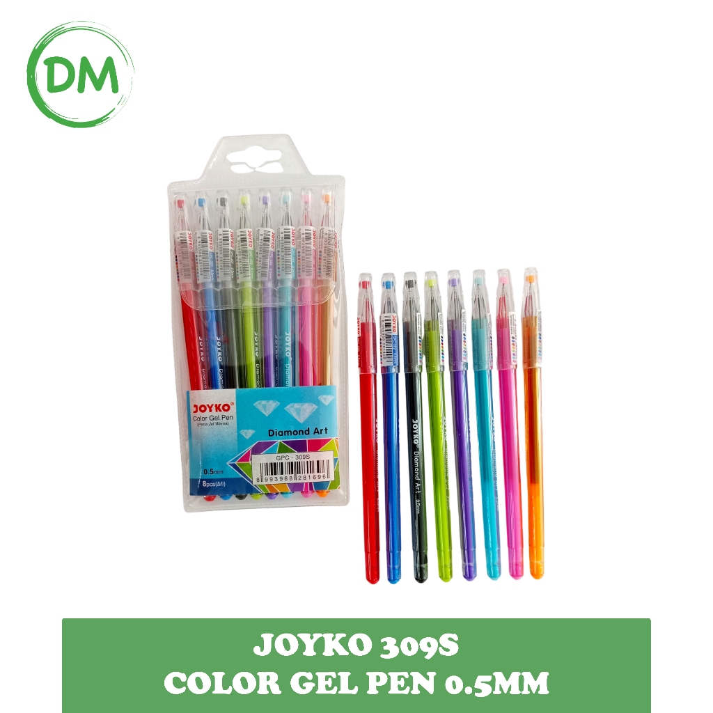 

JOYKO 309S BOLPEN GEL 8 WARNA