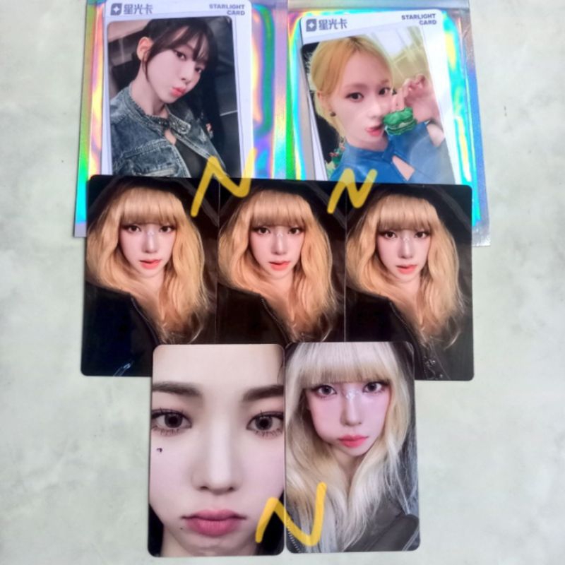 wts pc karina zoom qq starlight silver cimol blonde my power zine armageddon blonde macaron versace 