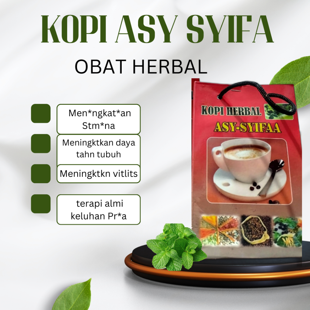 

Kopi Asy Syifa Kopi Bubuk Kopi Kuat Untuk Menambah kekuatan tubuh Kopi Herbal Kopi Bubuk Herbal Cod