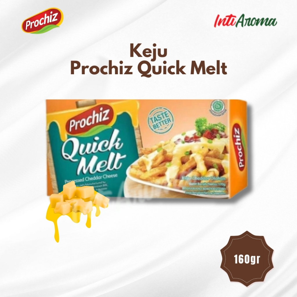 

Keju Prochiz Quick Melt 160gr Cepat Leleh dengan Rasa Creamy