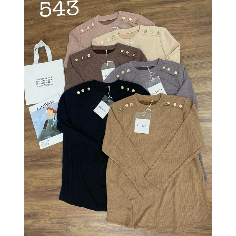 Kuyifei 543//blouse Kuyifei//atasan kuyifei//pakaianwanitasby
