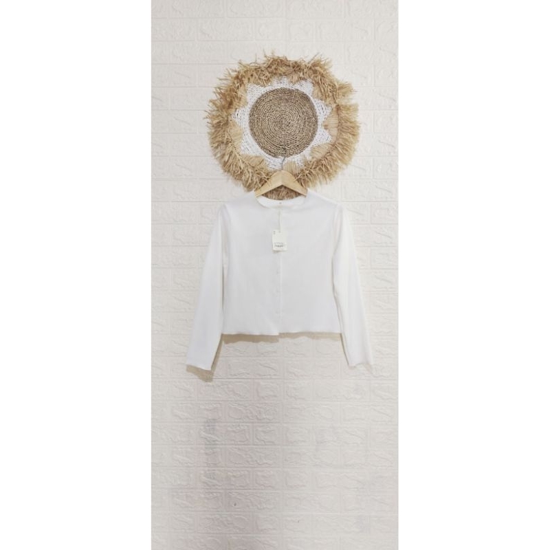 Cardigan waffle / cardigan crop polos / cardigan polos waffle / cardigan crop / atasan wanita