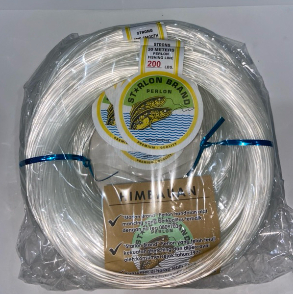 Senar Pancing No.200lb Merk Starlon (PERLON)