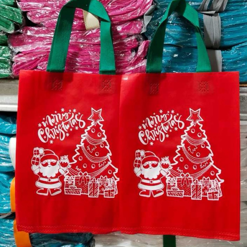

GOODIE BAG NATAL 30x40cm / GOODIE BAG KAIN NATAL CHRISTMAS