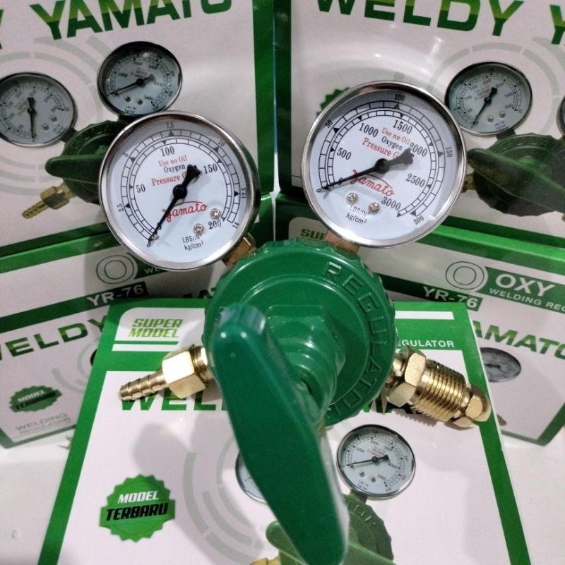 WELDY Yamato Regulator OXYGEN YR-76 gasRegulator gas oxygen