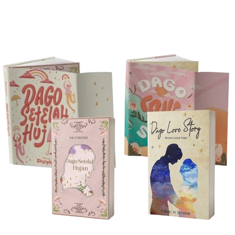 Novel Dago Love Story & Dago Setelah Hujan  - Skysphire