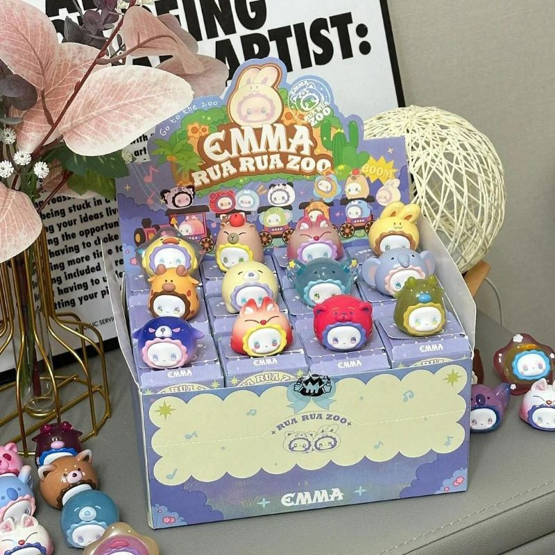 Lucky Emma Rua Rua Zoo Blind Box 1000% Authentic / Emma rua rua zoo / Emma ( SELECTED )