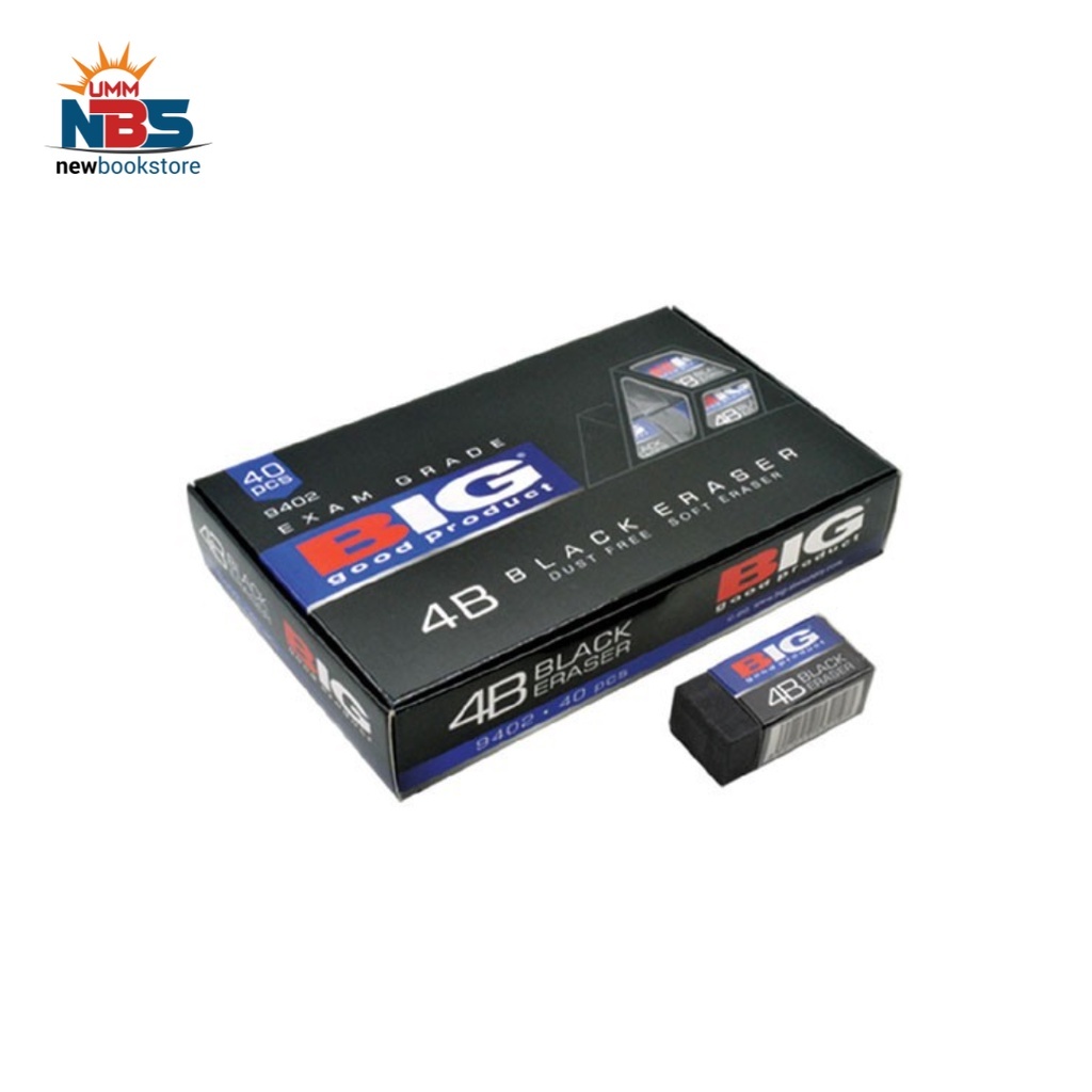 

Penghapus Big | Seri B-40 9401 | Hitam & Putih