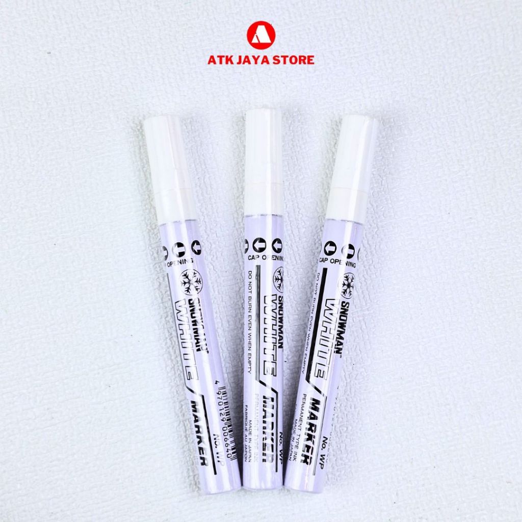 

Spidol Paint Marker white (besar)