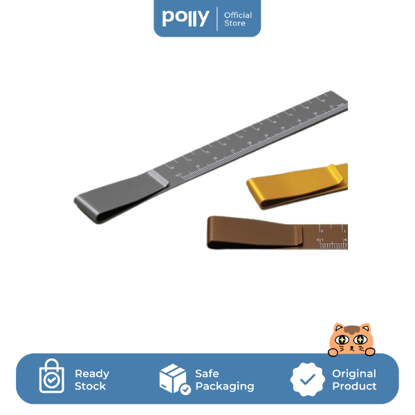 

PENCO Clip Ruler / Penggaris Premium Anti Karat