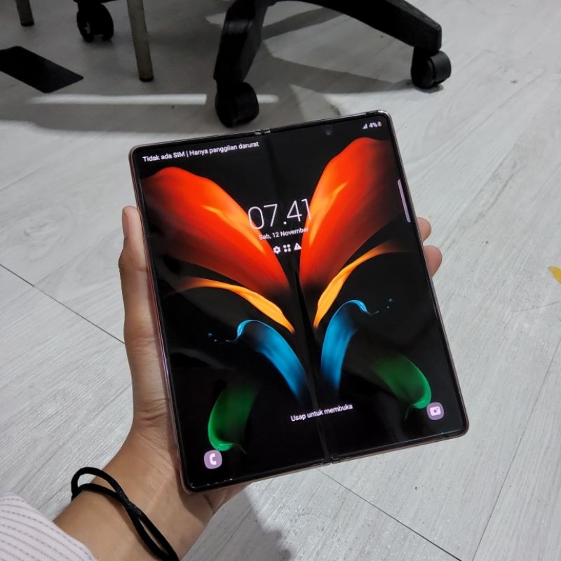 SAMSUNG GALAXY Z FOLD 2 LTE SEIN 12/256 GB SECOND | HANDPHONE SAMSUNG FOLD 2 | HP SAMSUNG