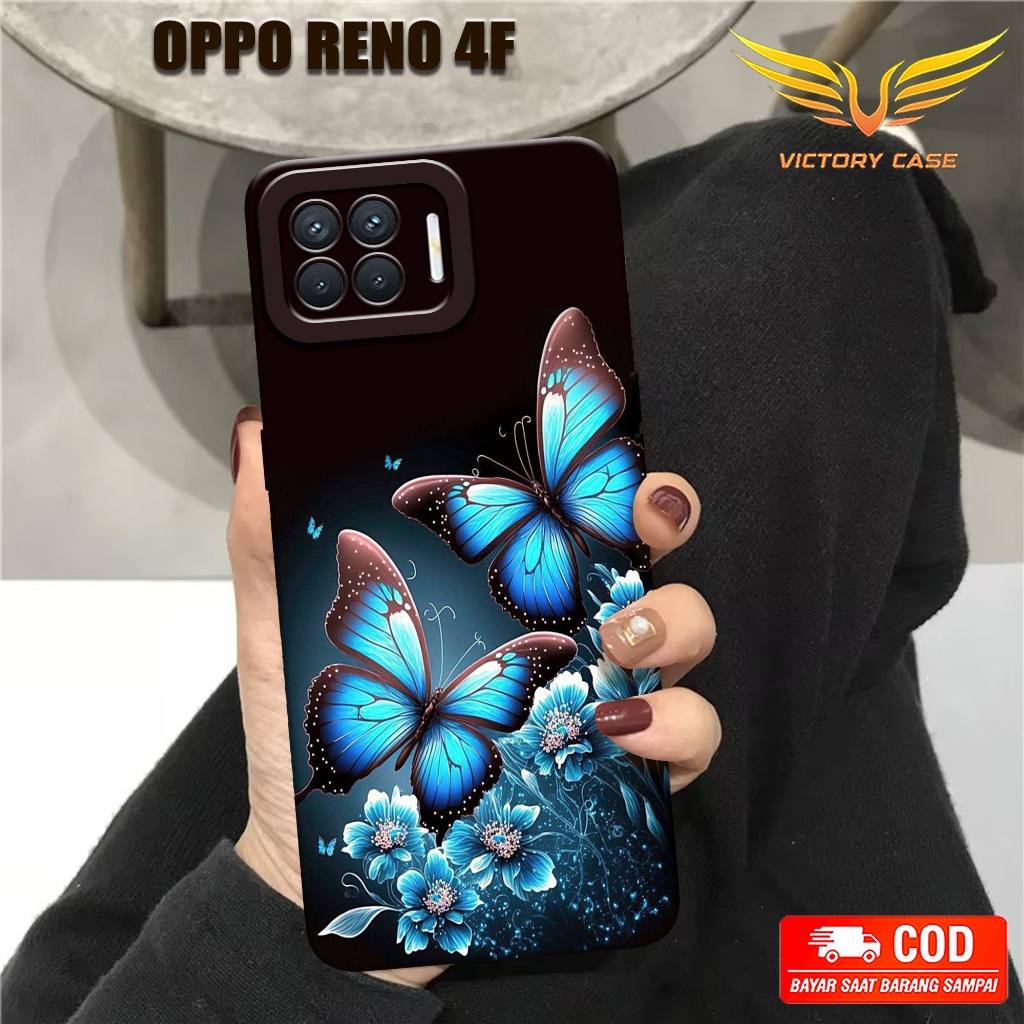 New Kupu Case - Softcase Oppo Reno 4F - Terbaru - Case Hp Oppo Reno 4F - Casing Oppo Reno 4F - Case 