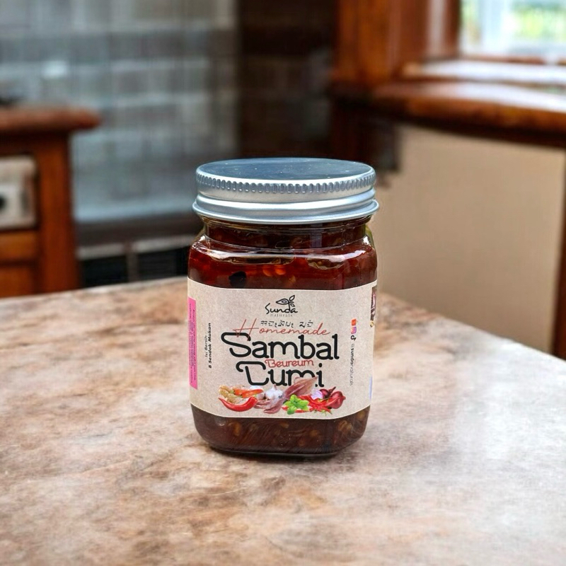 

Sambal Cumi Merah 180gram