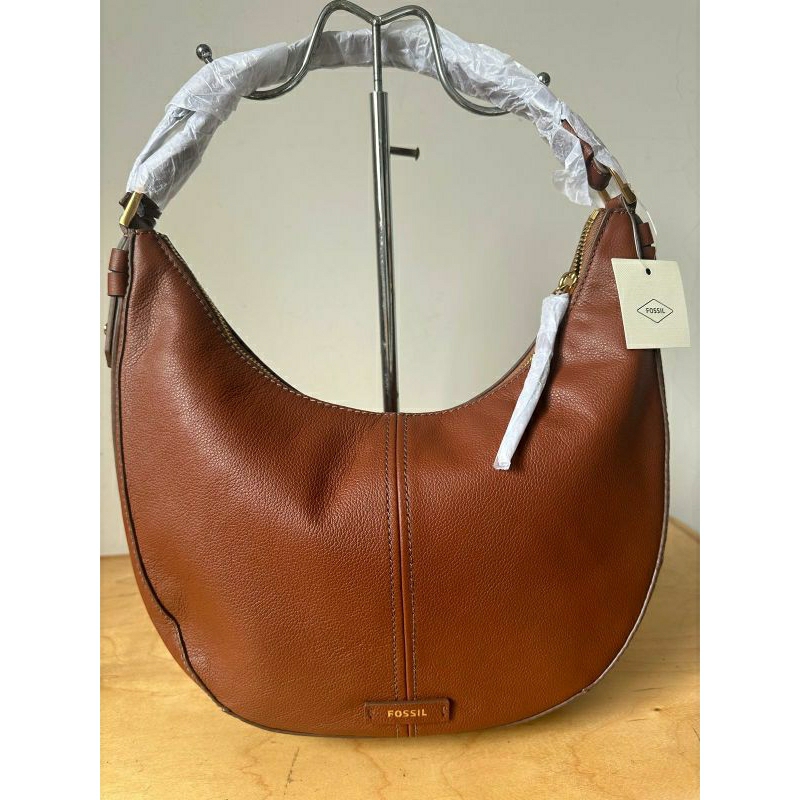 Fossil Shae Large Hobo brown