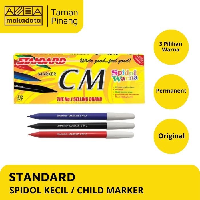 

SPIDOL KECIL / STANDARD CHILD MARKER (1 PCS)