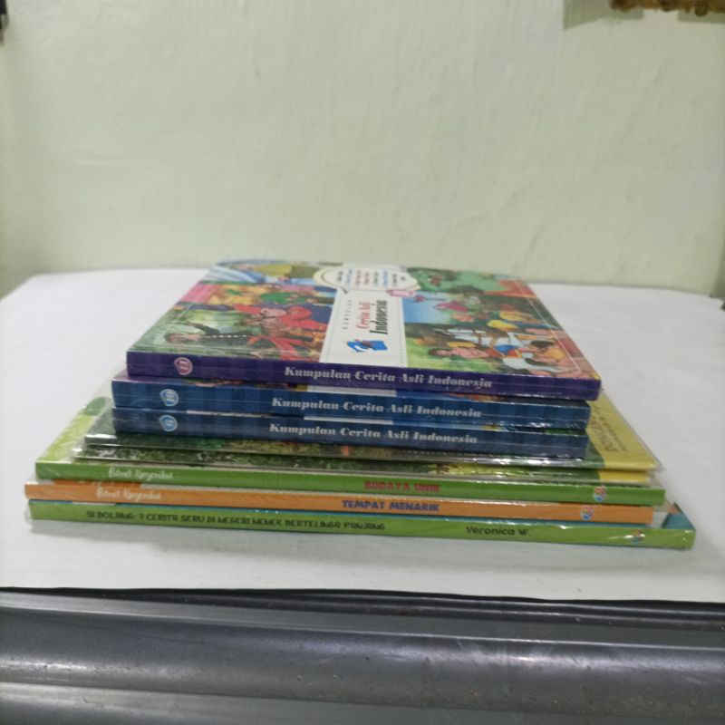 buku kumpulan cerita asli Indonesia 6 ,10 ,11 Eduventure Si Bolang kaltim-kaltara , potret Negeriku 