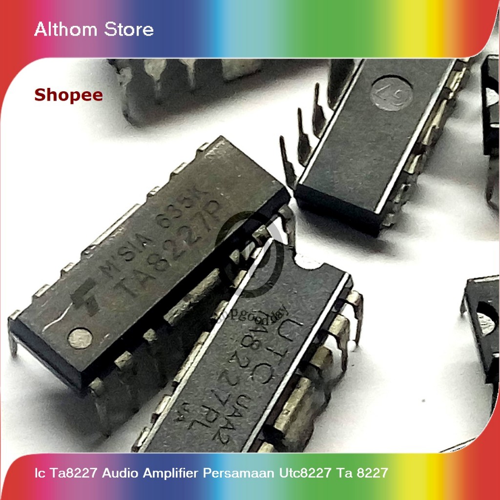 ic ta8227 audio amplifier persamaan utc8227 ta 8227