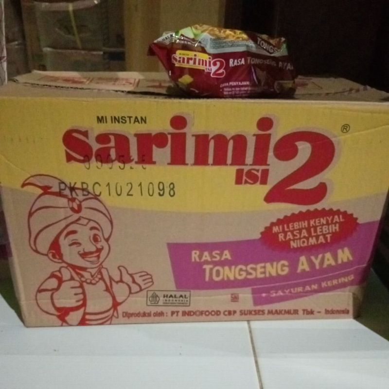 

SARIMI Rasa Tongseng Ayam 1 Dus isi 24 Bks