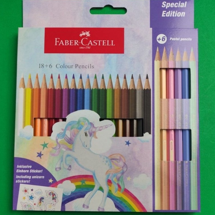 

KODE I2C4 Pensil Warna Faber Castell 24C UNICORN Special Edition