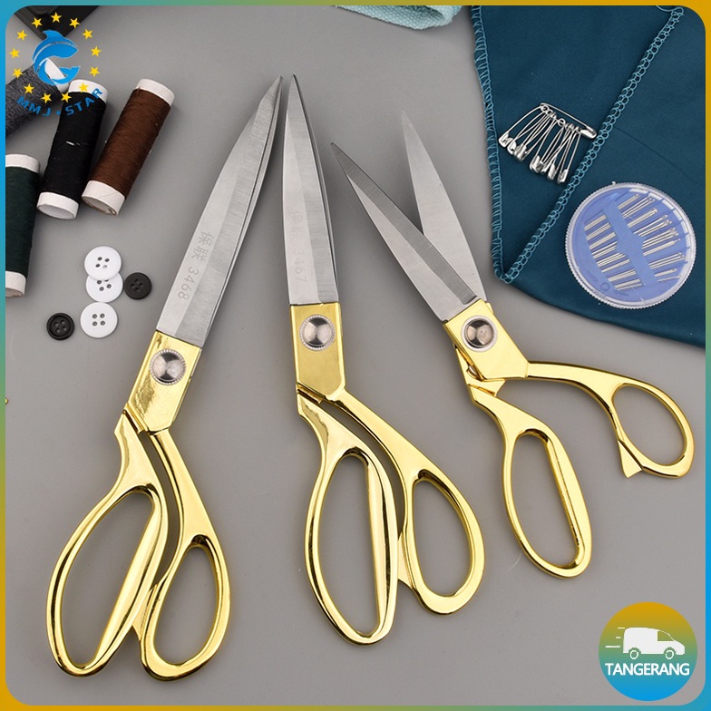 

KODE R7J7 SMLGunting Potong Bahan KainGunting BahanGunting Pemotong KainTailor ScissorsTextile ScissorsGunting Penjahit