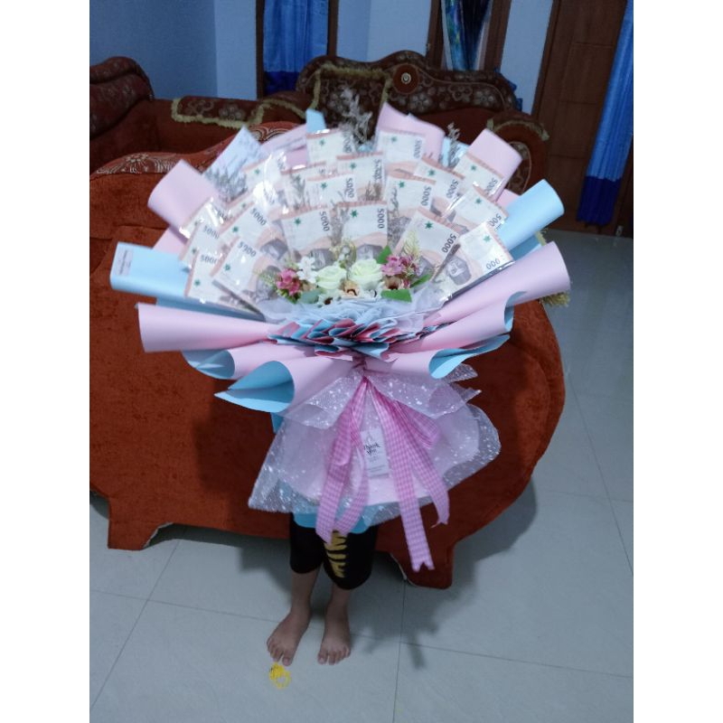 buket uang///pecahan5000///buket mewah