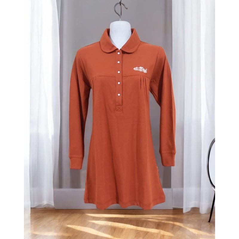 Tunik Polos Uncle West / Tunik Kerut Uncle West / Khusus Warna Merah Bata
