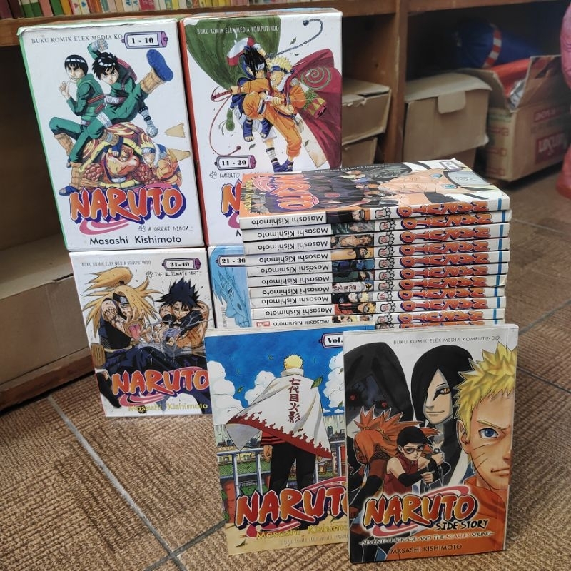 Komik Naruto 1-72 + Side Story