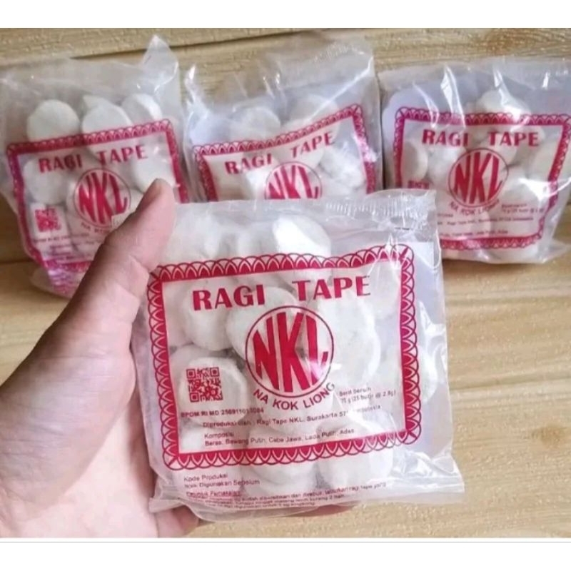 

RAGI TAPE NKl 1 PACK ISI 25 BIJI