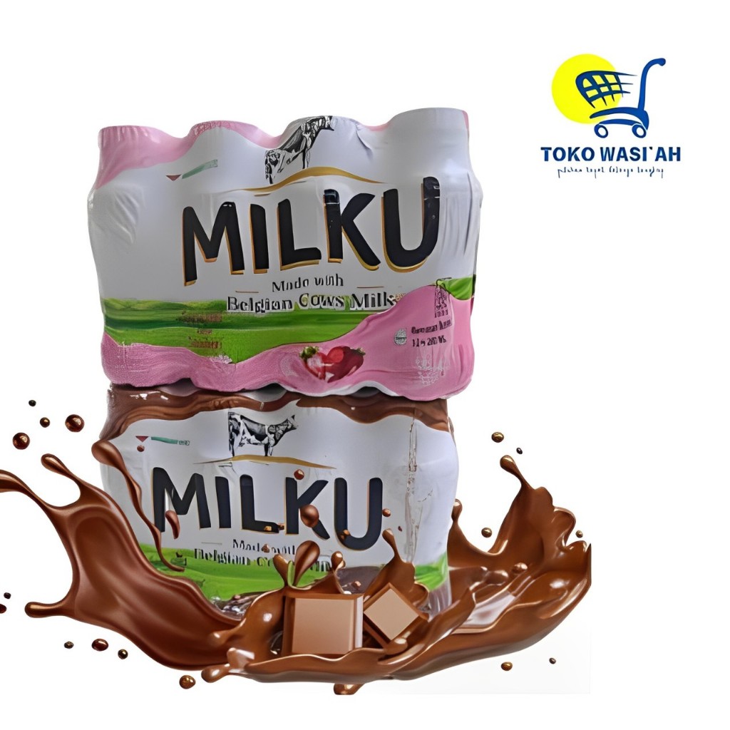 

MILKU Susu UHT 1 Pack 12`s