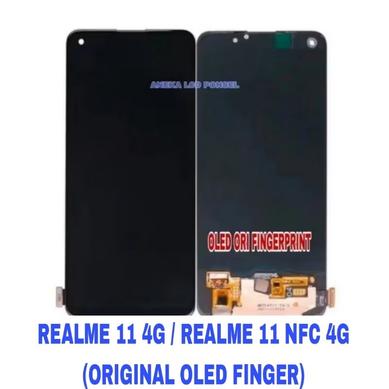 LCD+TOUCHSCREEN REALME 11 4G / REALME 11 NFC 4G ORIGINAL OLED FINGER FULLSET