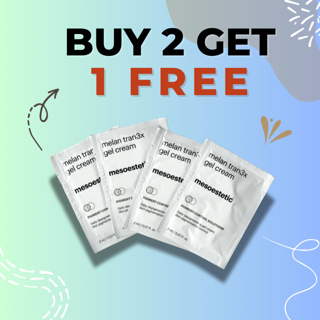melan tran3x gel cream mesoestetic 2ml