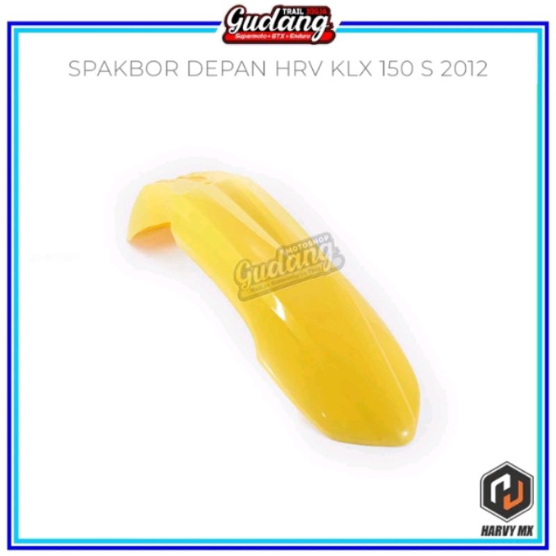 SPAKBOR DEPAN KAWASAKI KLX 150 2012-2013-2014 ( KUNING )