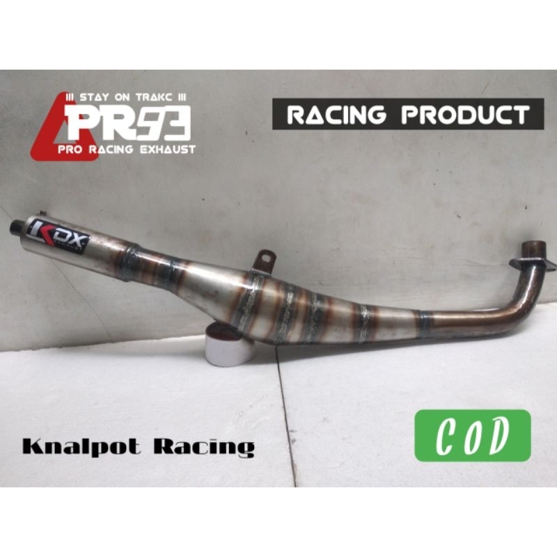 KNALPOT RACING KDX FIZR/F1ZR/Force1 Drag Plat Karat