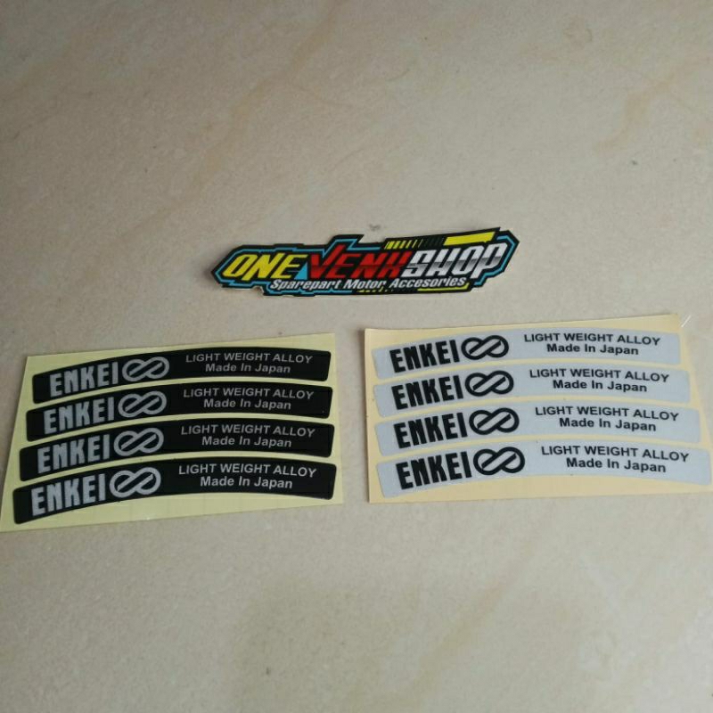 STICKER VELG ENKEI MADE IN JAPAN PRINTCUT