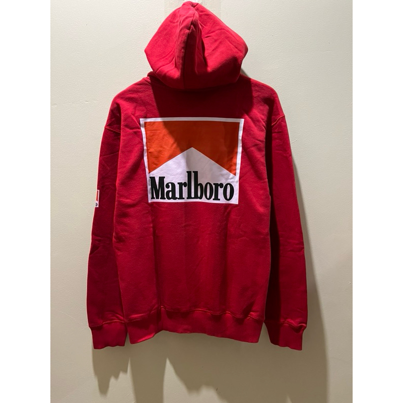 Pullover Hoodie Marlboro Red / Hoodie Vintage Marlboro