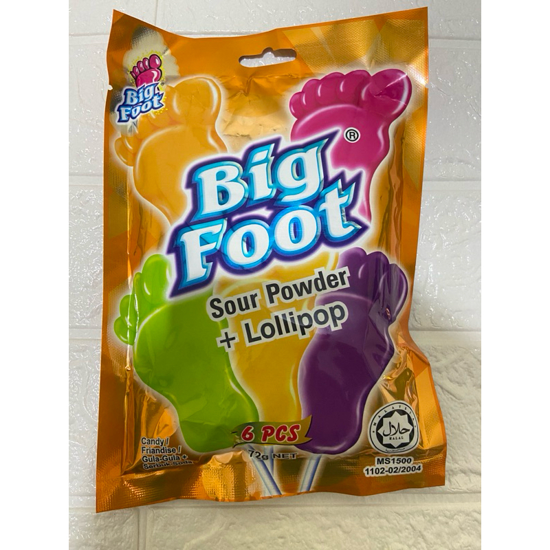 

Big food sour powder lolipop isi 6pcs import