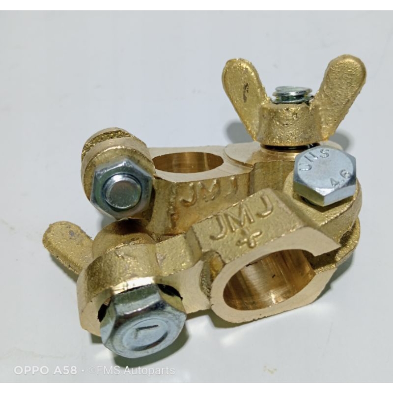 Kepala aki Kuningan Besar Jumbo tipe aki N50 sampai N200 Merk JMJ