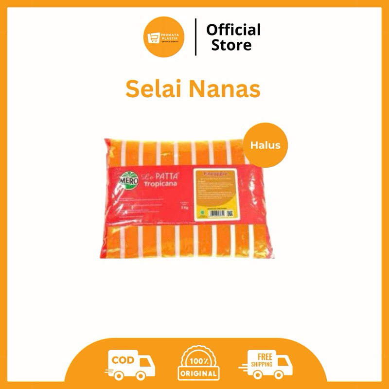 

selai nenas untuk isian roti dll