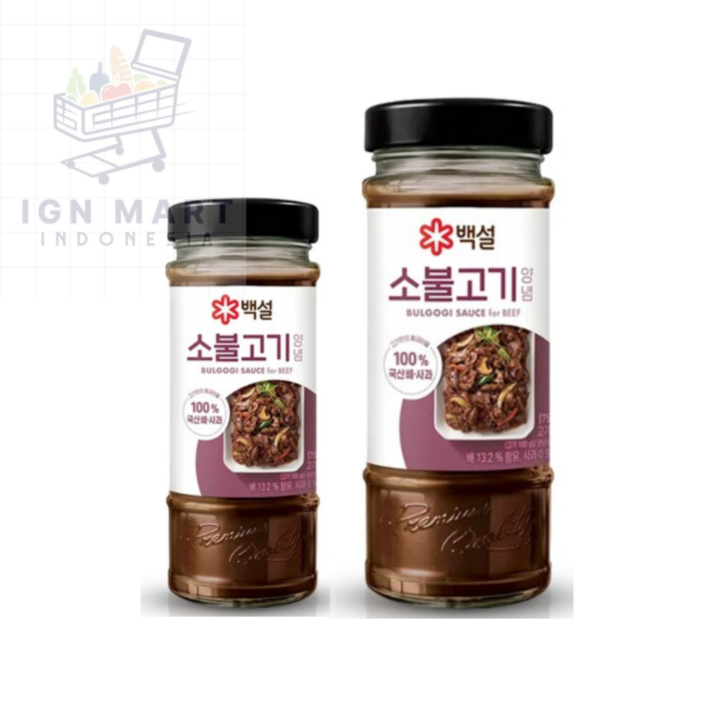 

Beksul korean BBQ bulgogi marinade sauce 290gr 500gr korea