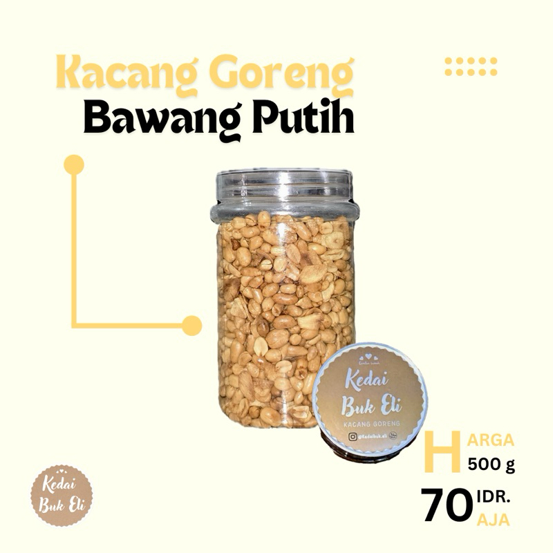 

Kacang Goreng Bawang Putih