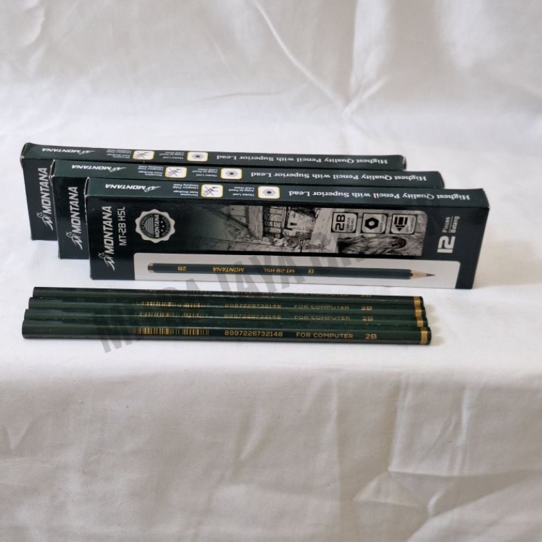 

KODE K9C7 1 Gross Pencils 2B Computer MILTON 12 Lusin