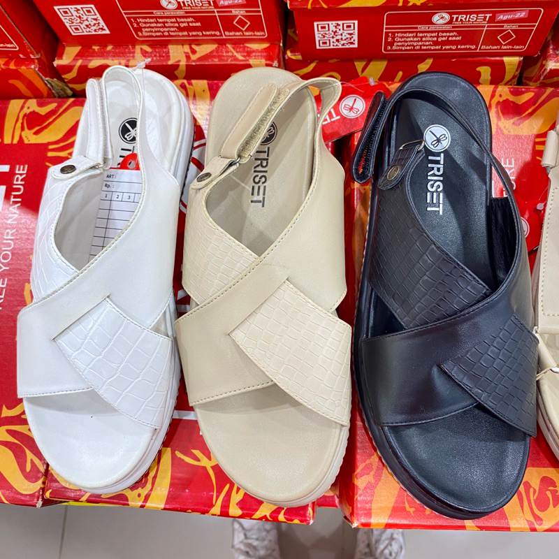 • TRISET • sandal tali wanita / sandal sepatu wanita