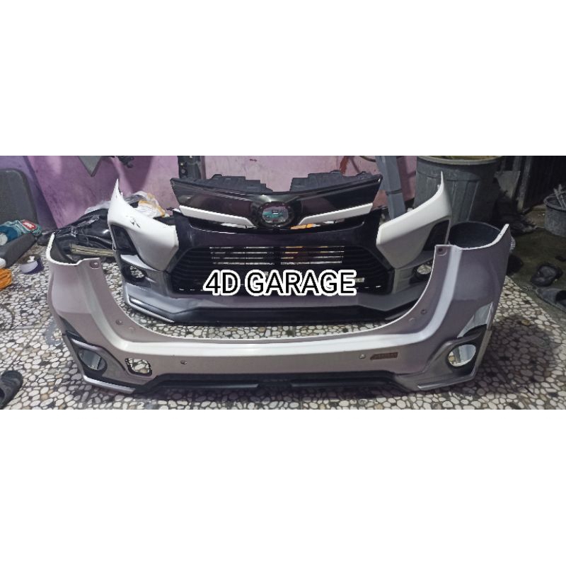 Bemper Bumper Avanza Veloz GR 2019-2020 Fullset Bodykit Depan Belakang