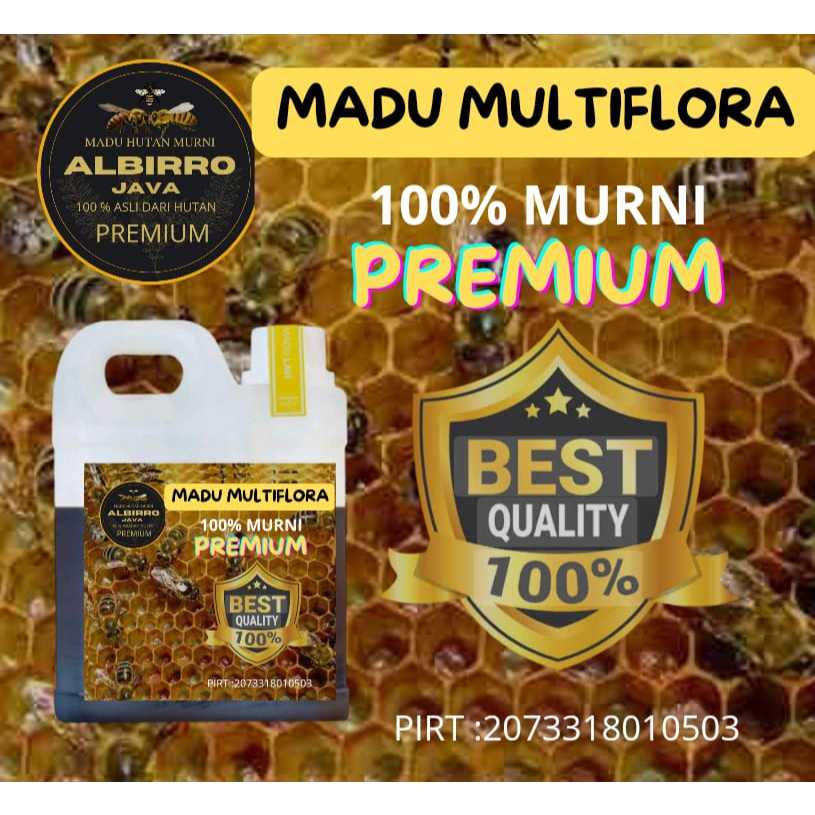 

MADU MULTIFLORA MURNI/500gr