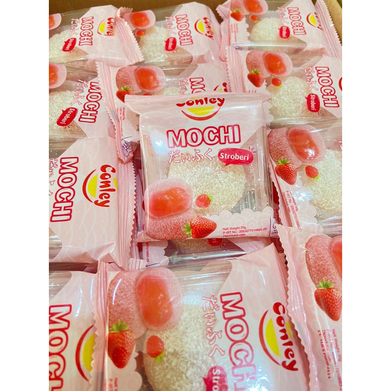 

mochi viral rasa susu strawberry coklat matcha mangga