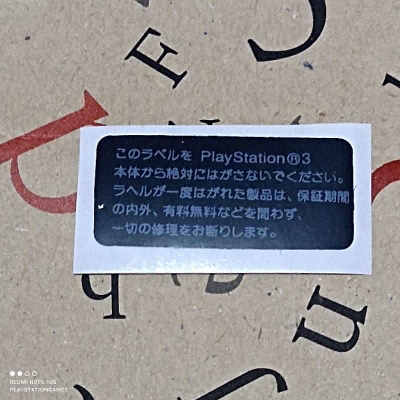 segel void ps3 slim dan super slim