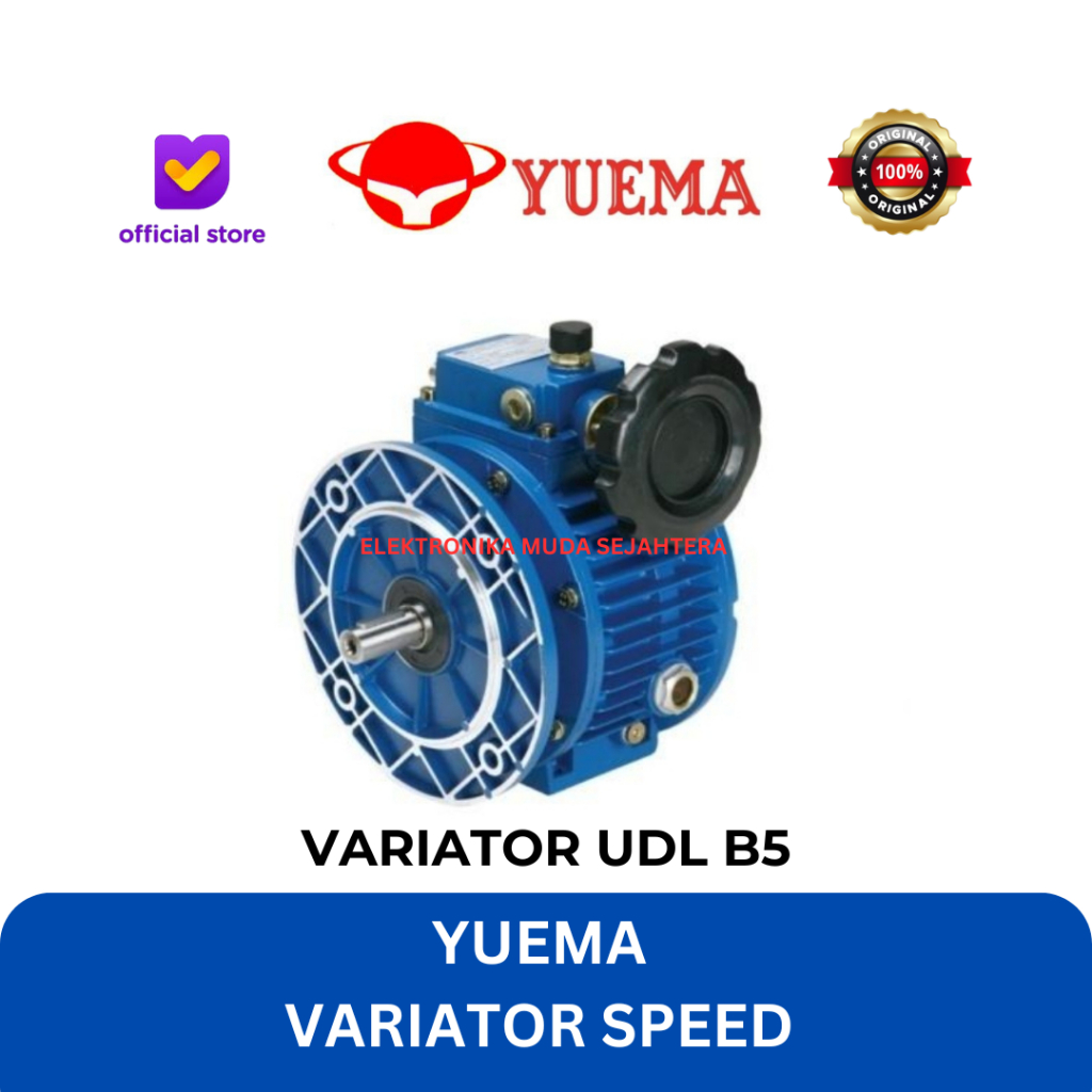 Yuema Variator Speed UDL 0.55kW B5 / Mechanical Speed Variator / Speed Adjusted Stepless Variator