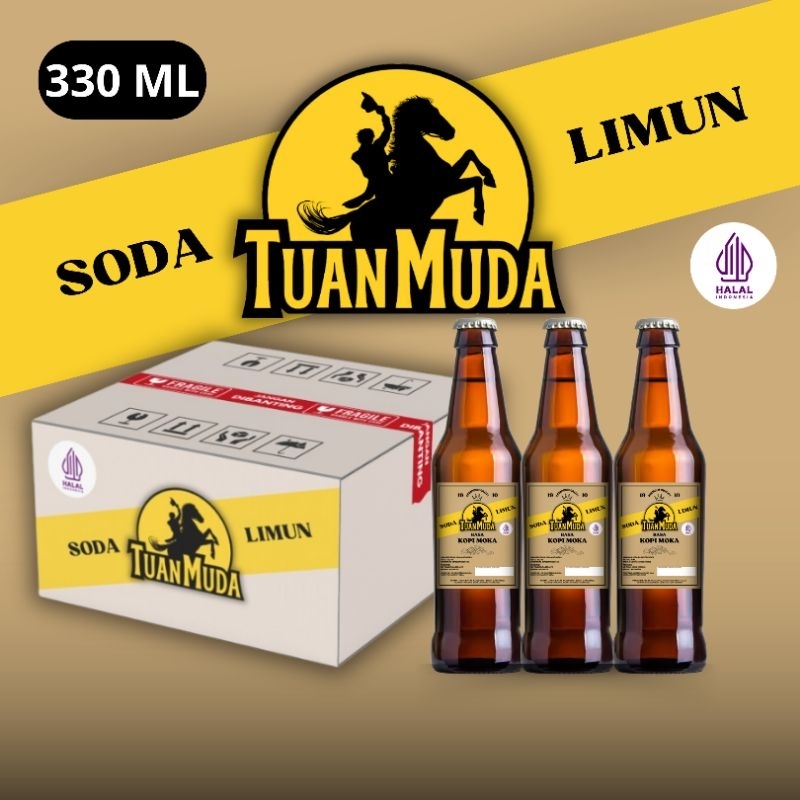

Limun Tuan Muda Kopi Moka 24 botol | Minuman Soda Klasik Nostalgia 330ml halal termurah (Botol Kaca)