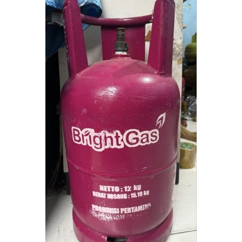 tabung gas bright gas 12 kg tabung pink tabung kosong